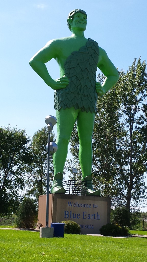 The Jolly Green Giant in Minnesota