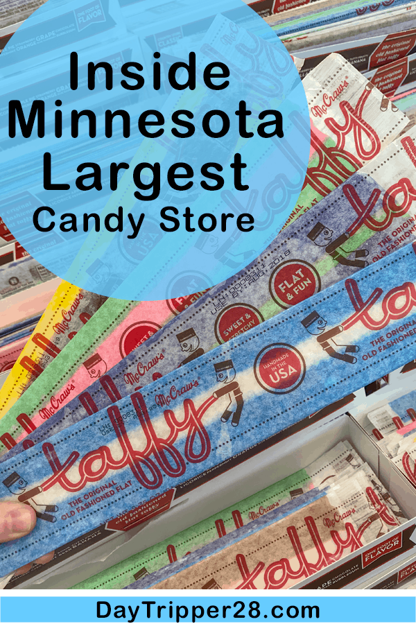 Minnesota's Largest Candy Store should be on everyones MN Bucket List. Their selection of unique candy's is just a small part of the draw Minnesota | USA | Candy | Road Trip | Road Side Stop | Art | Sky | Minnesota Adventures