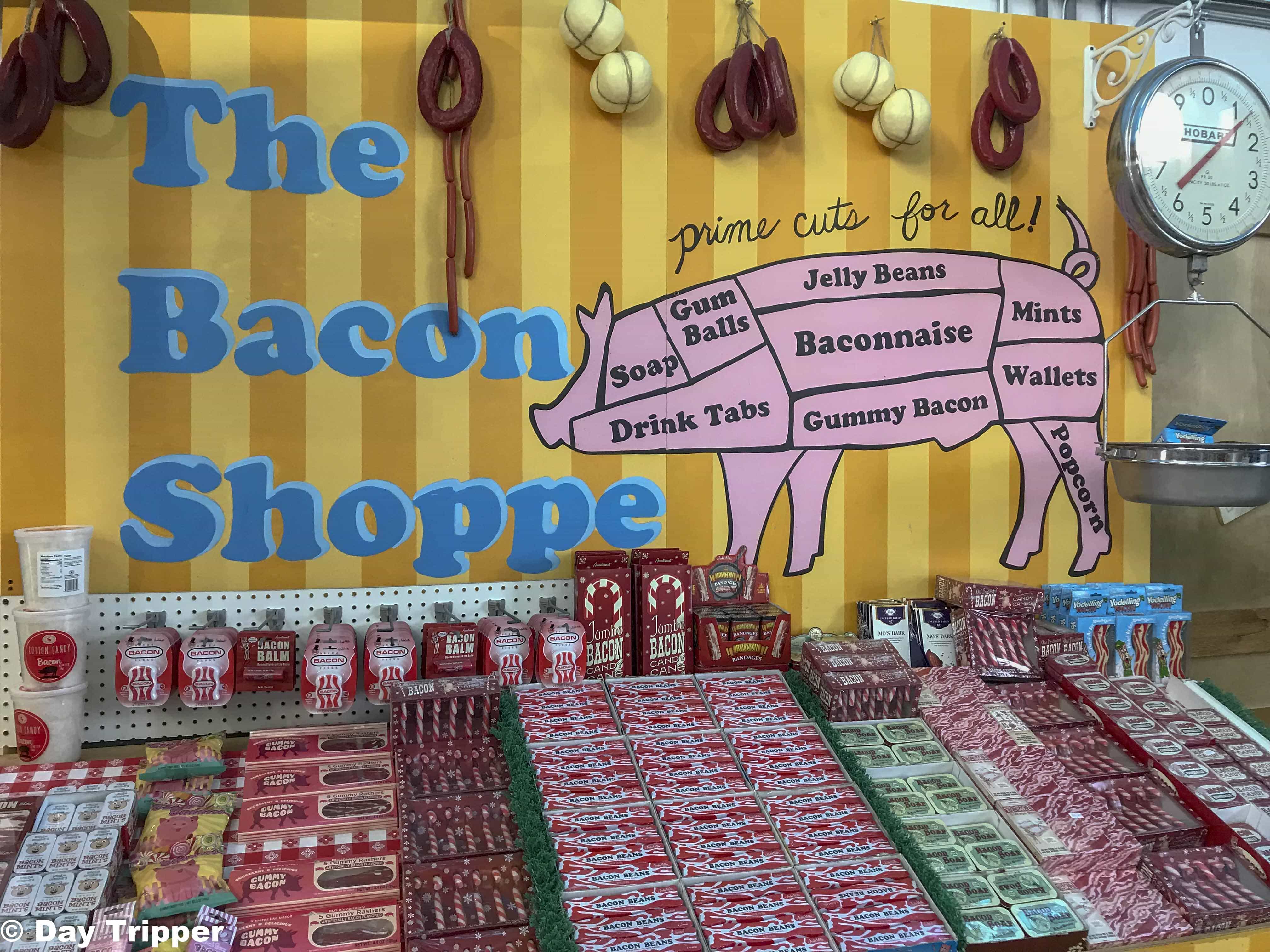The only place to get your bacon flavored everything is Minnesota's Largest Candy Store