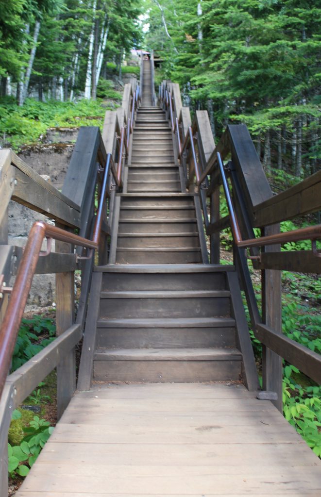 Stairs to Split Rock Light House