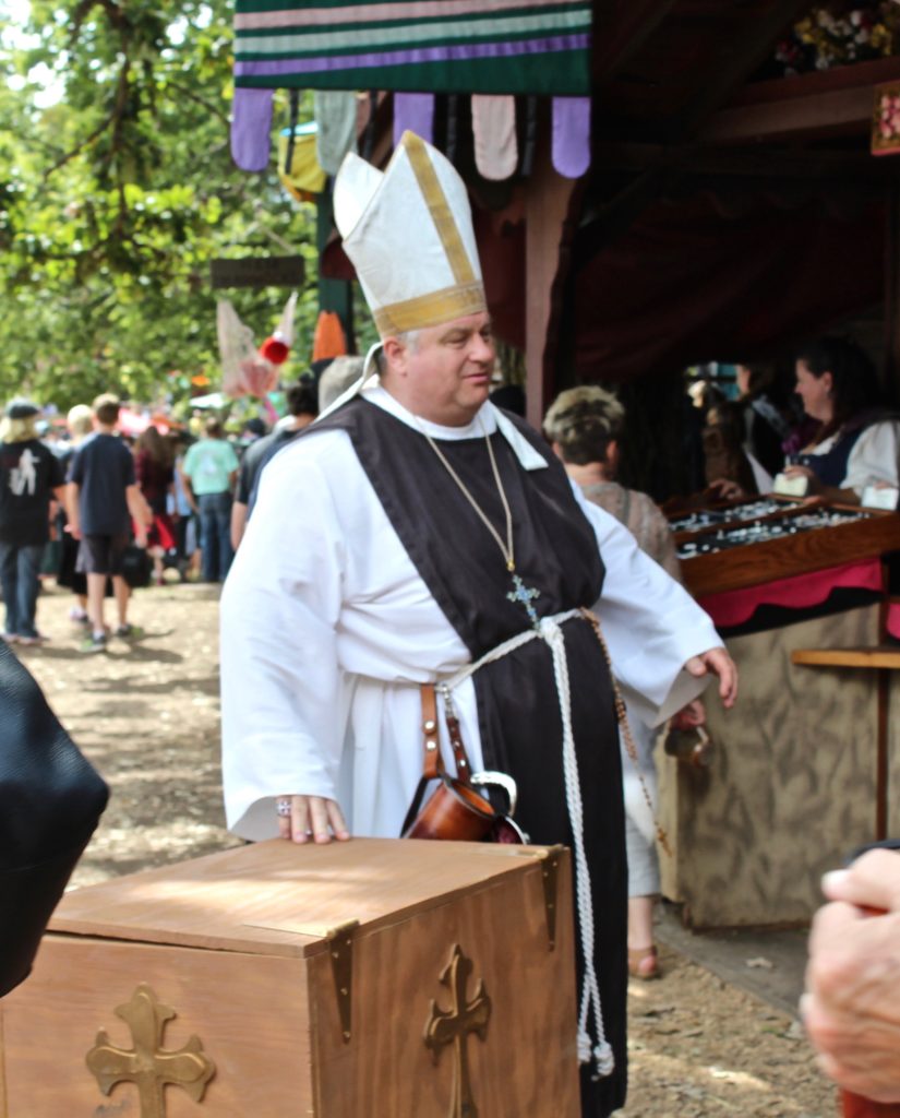Pope and Clergy at the Minnesota Renaissance Festival
