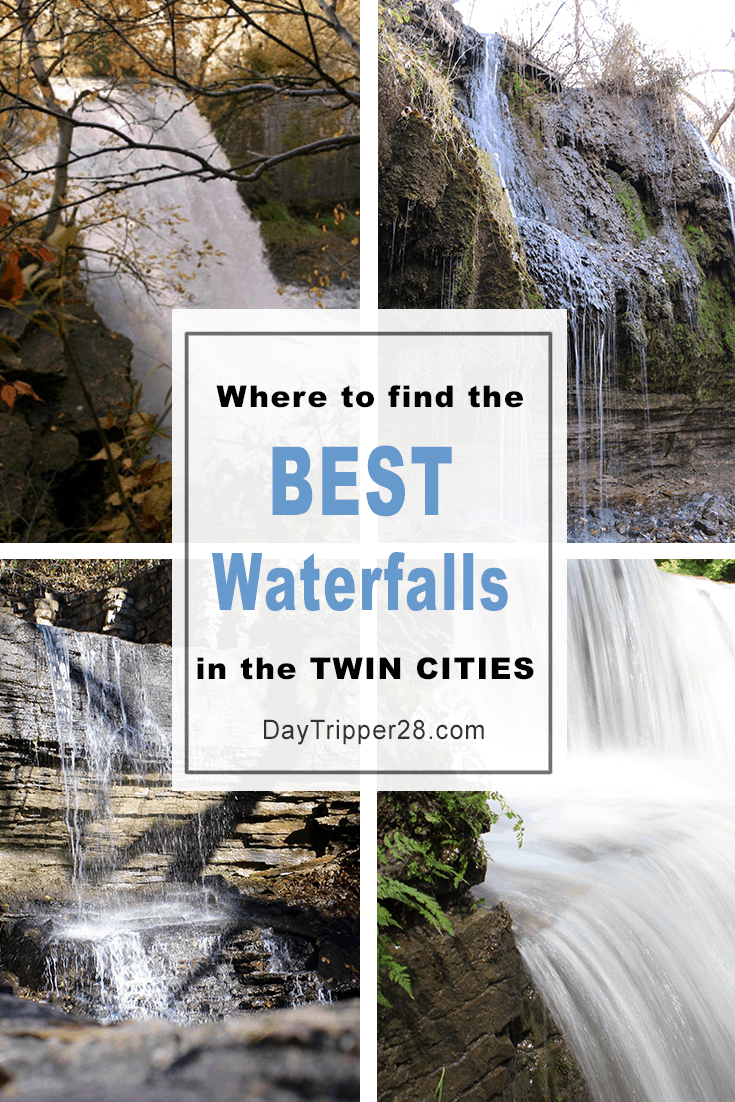 Minnesota has some of the best Waterfalls in the Country. But did you know there are 6 located in the Twin Cities? How many have you visited? #DayTrip | Waterfall | Minneapolis | Saint Paul | Family Adventure | Waterfalls in MN