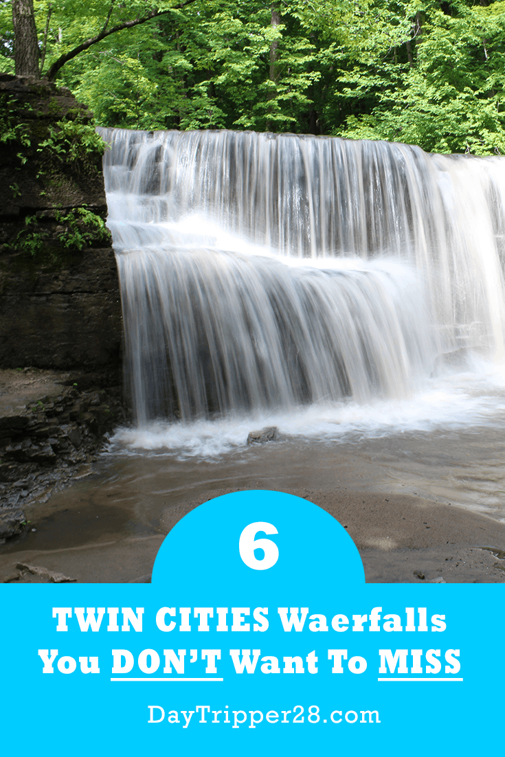 Minnesota has some of the best Waterfalls in the Country. But did you know there are 6 located in the Twin Cities? How many have you visited? #DayTrip | Waterfall | Minneapolis | Saint Paul | Family Adventure