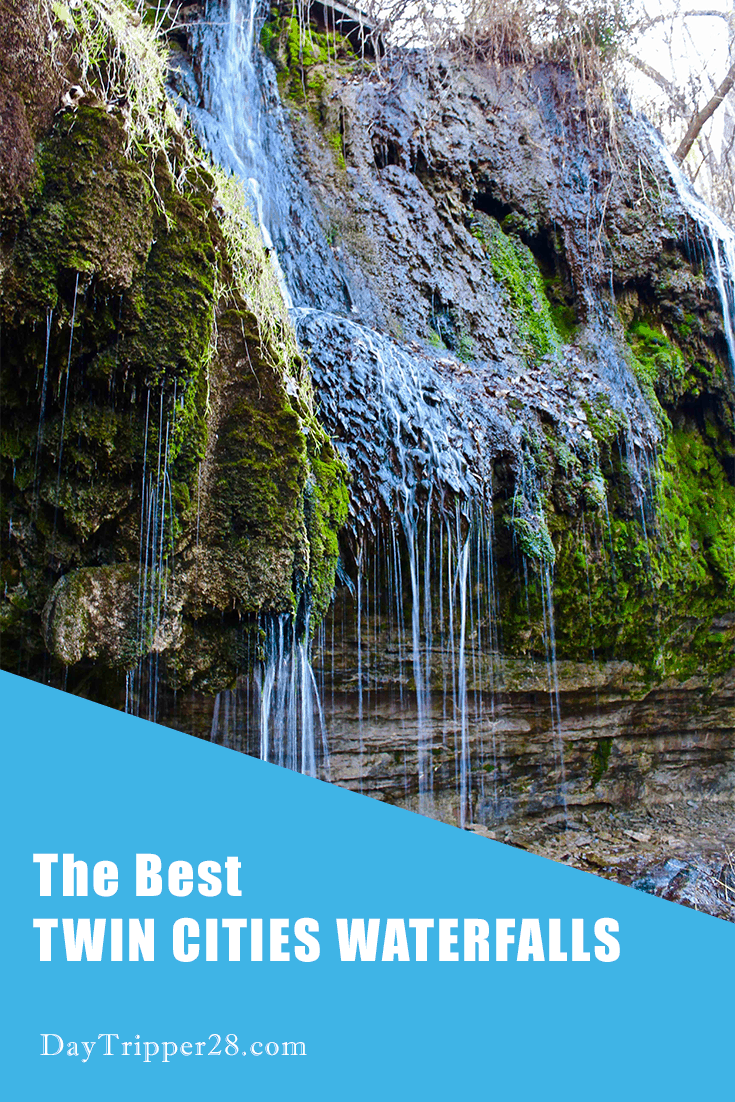 Minnesota has some of the best Waterfalls in the Country. But did you know there are 6 located in the Twin Cities? How many have you visited? #DayTrip | Waterfall | Minneapolis | Saint Paul | Family Adventure