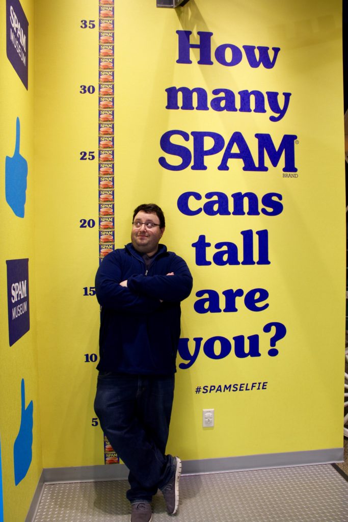 How Many SPAM Cans Tall Are You