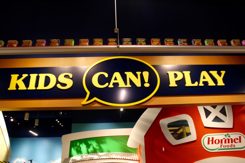 Play Area in SPAM Museum in Austin