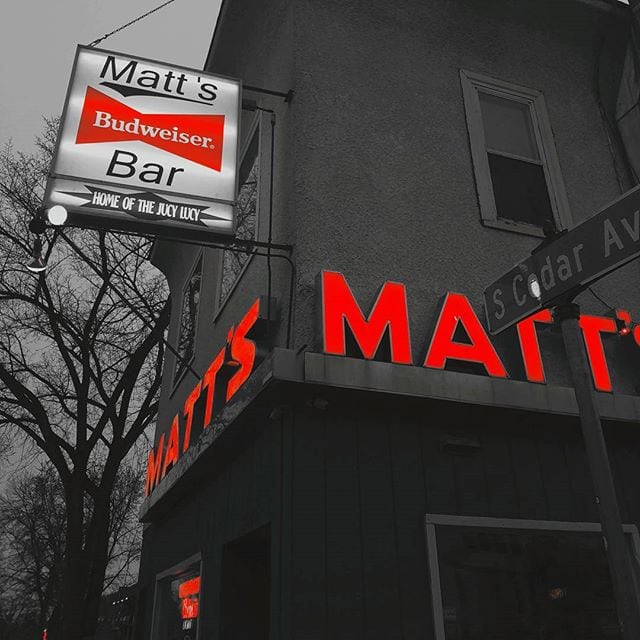 Matts Bar in Mpls Home of the Jucy Lucy