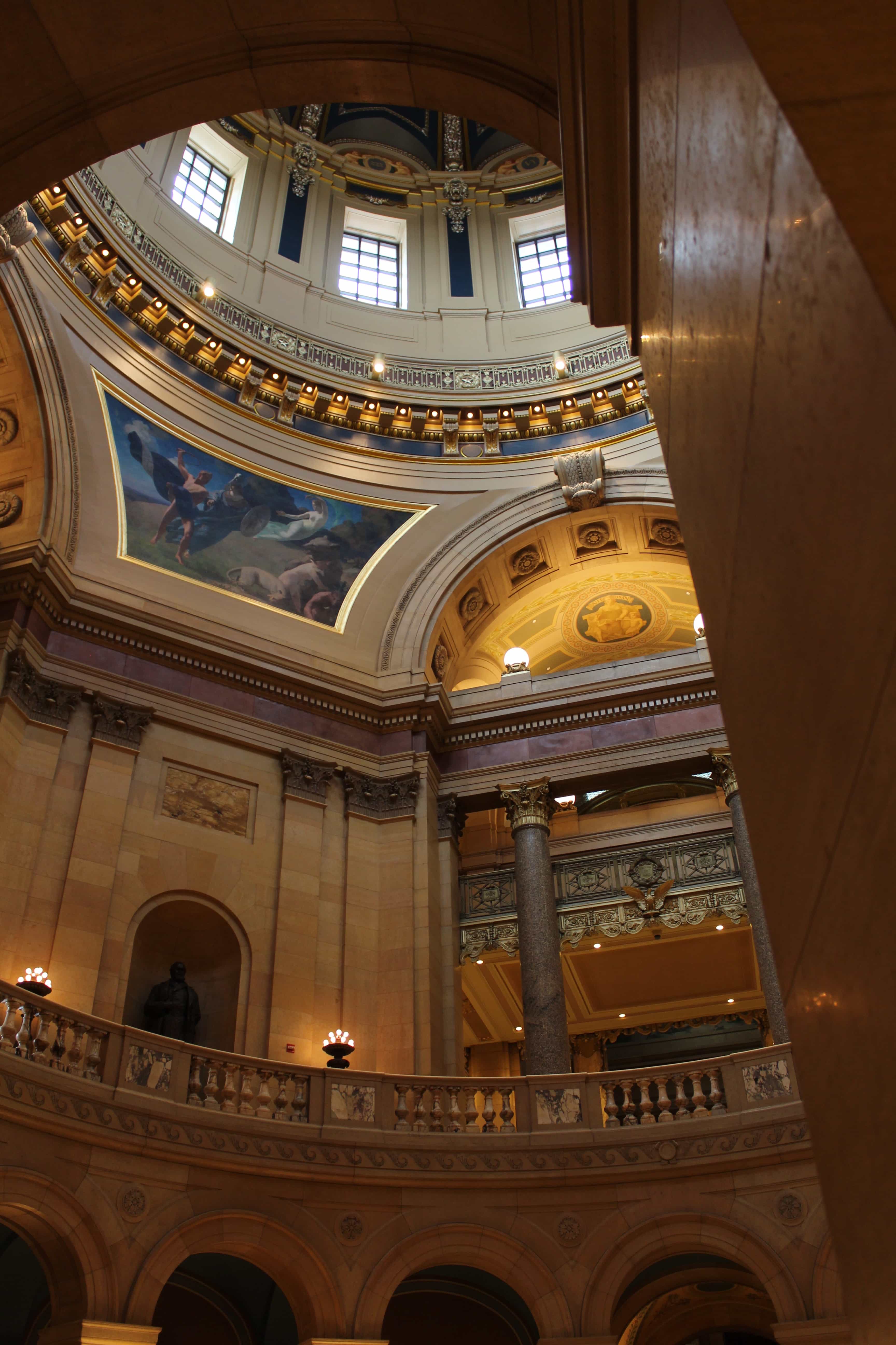 The Rotunda at the MN State Capitol