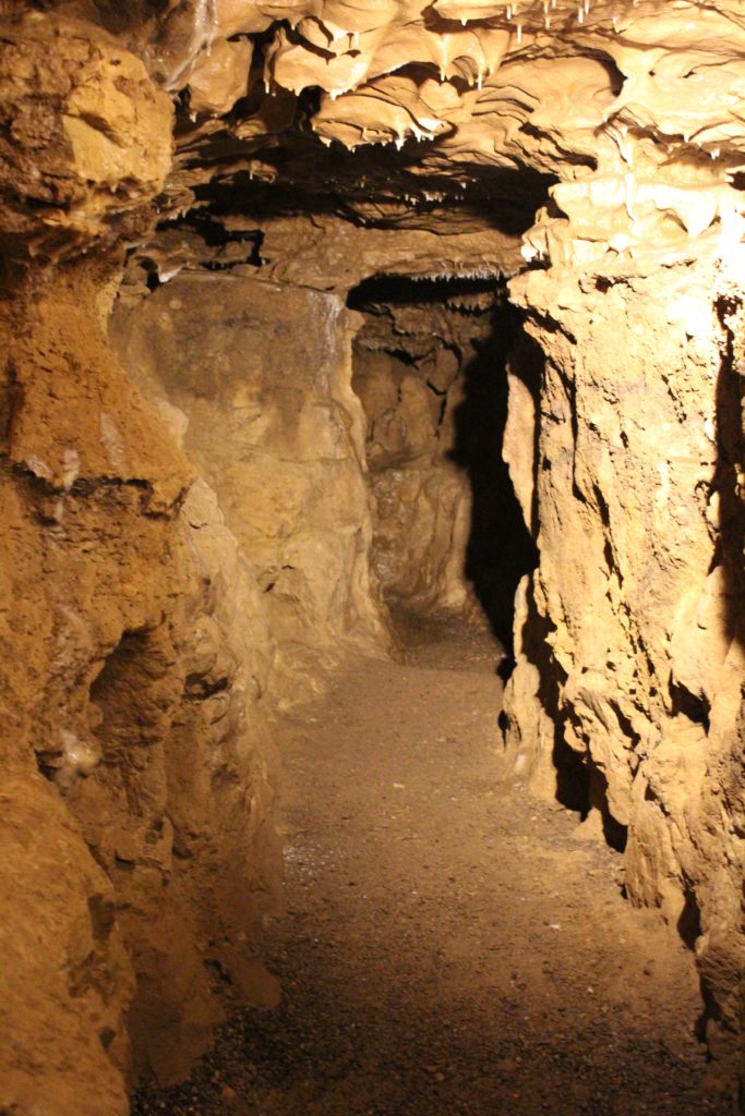 Tunnels at Crystal Cave
