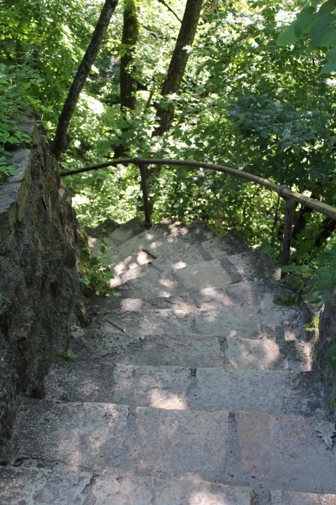 Stairs at Minneopa State Park