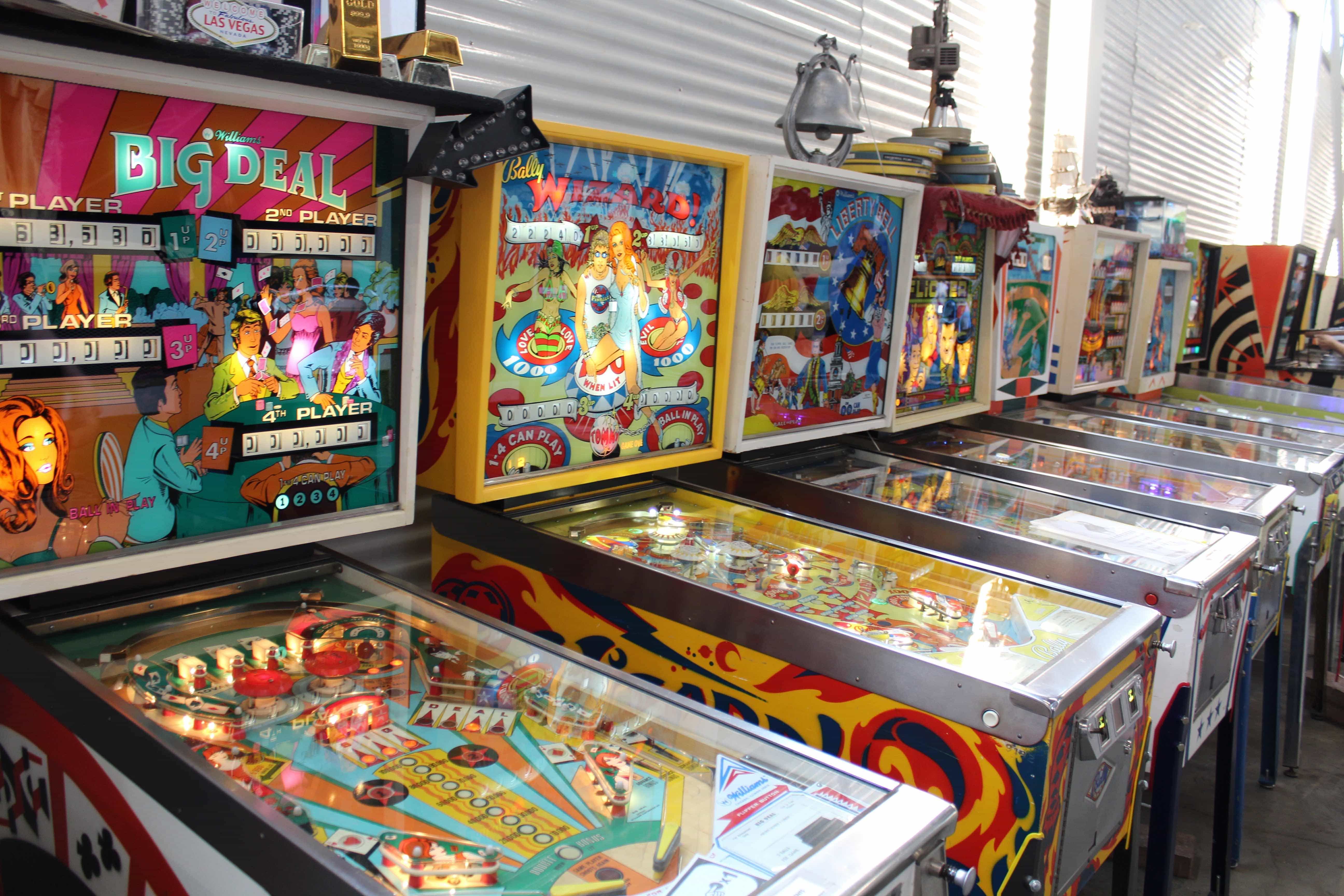 PInball Arcade at Can Can Wonderland
