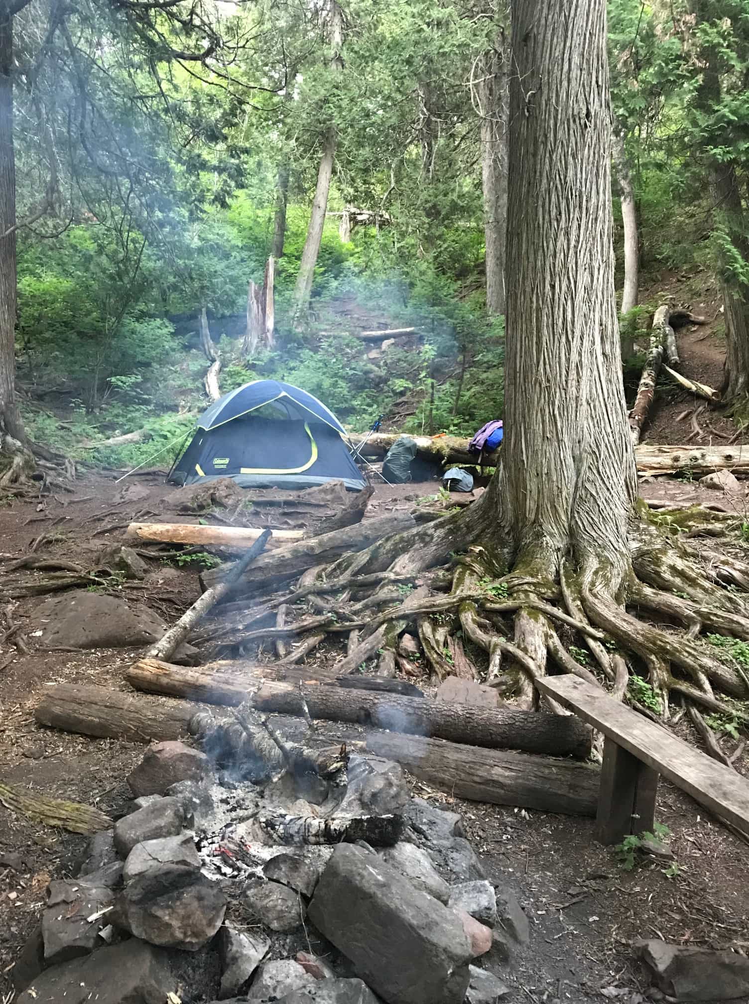 The Superior Hiking Trail Camp Sites
