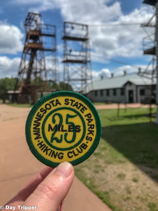 MN State Parks Hiking Club Patch 25 Miles