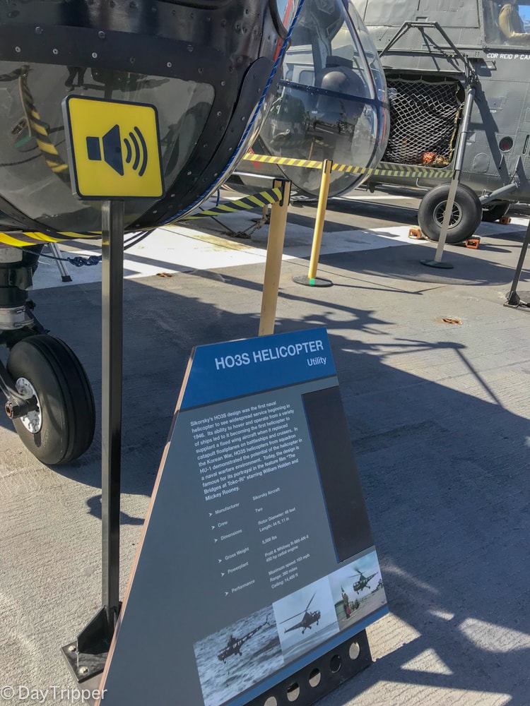 Audio Tour Stop on the USS Midway