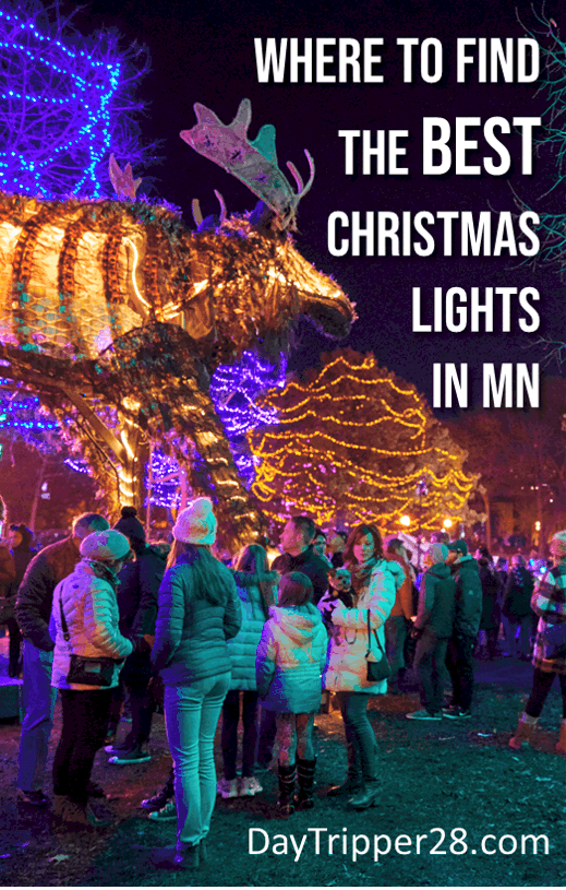 The Best Christmas Light Displays in Minnesota all in one place. Festivals | Winter in MN | Minneapolis | St Paul | Things to do | Photo Credit Dusty Hoskovec Photography