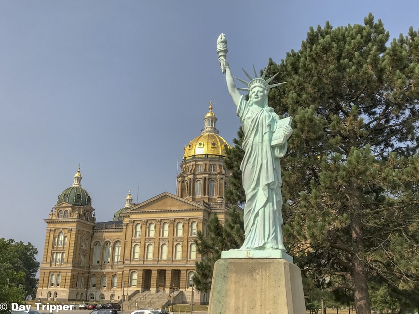 Iowa State Capitol Exterior Taking a Tour