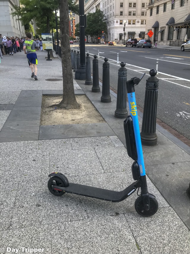Renting a Scooter in Washington DC