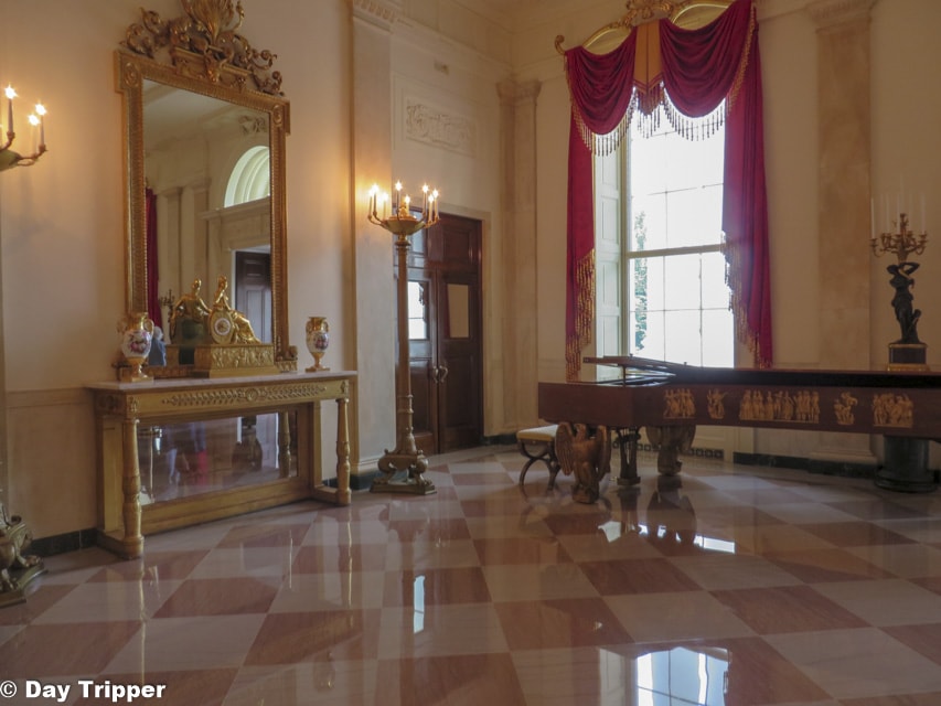 The Entrance Hall to the White House