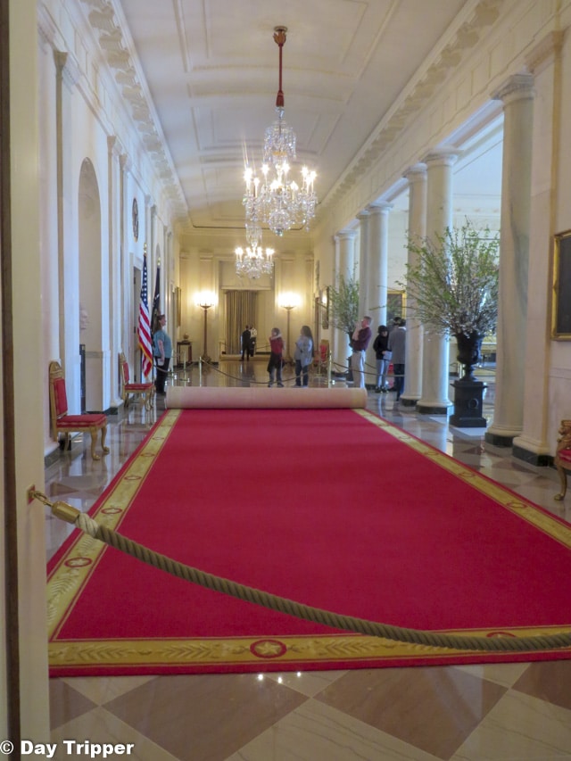 Cross Hallway in the White House