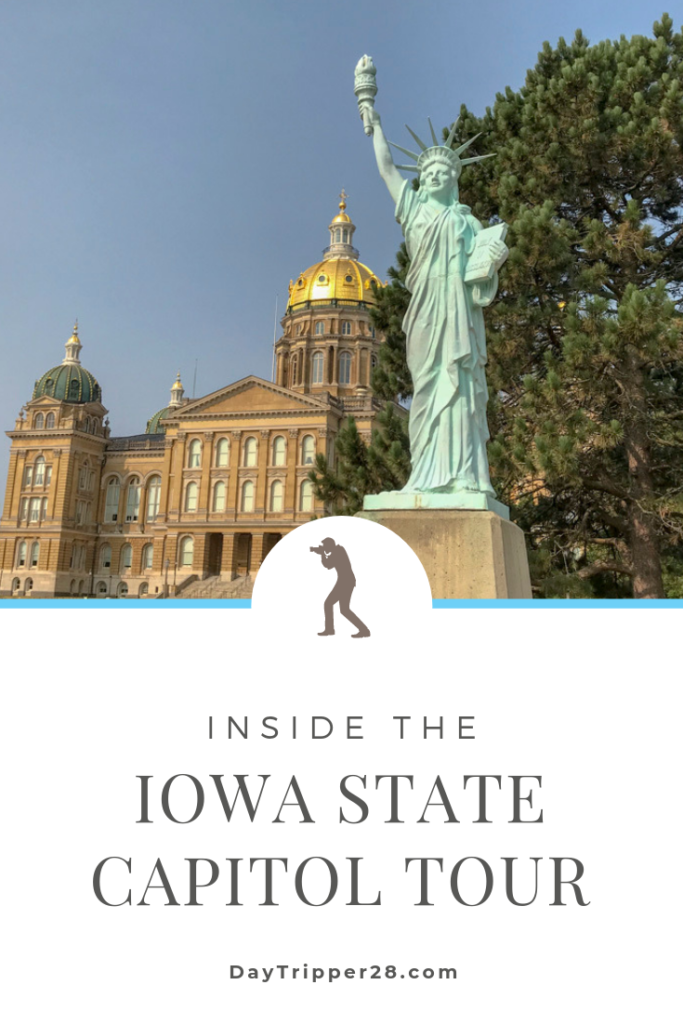 Free self guided tour of the Iowa State Capitol. Some of the best architecture and design you'll see anywhere in the Midwest. #Travel #Family #Free