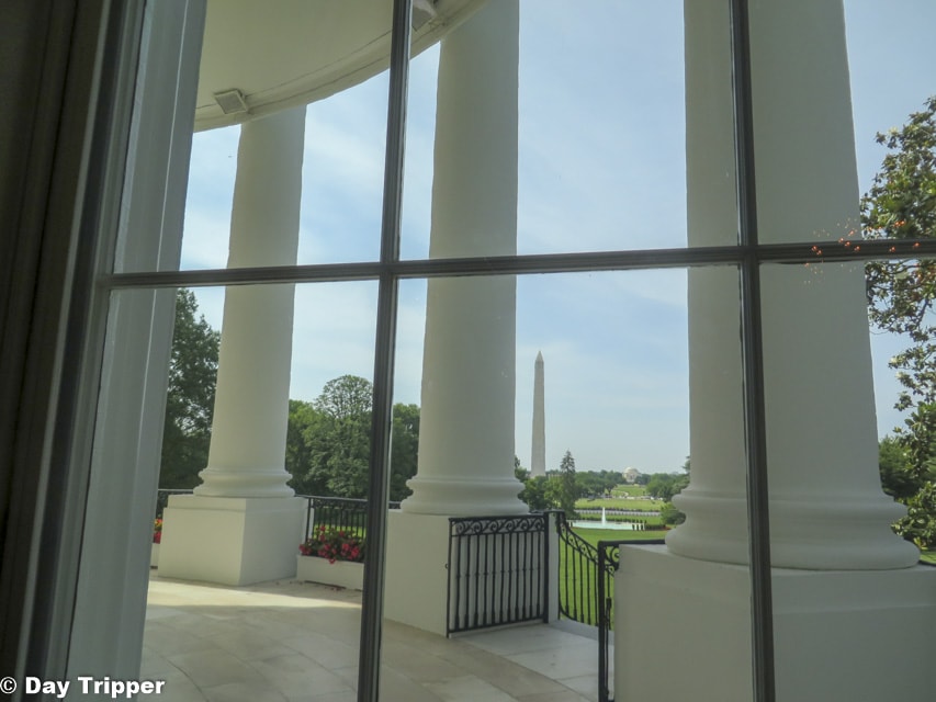 The Washington Monument from the White House