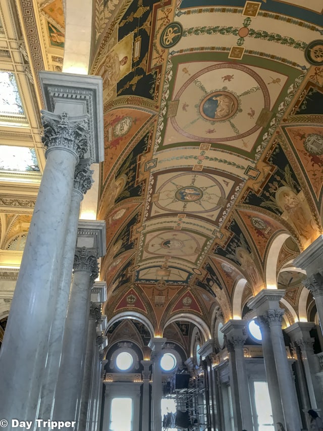 Hall of the library of congress.
