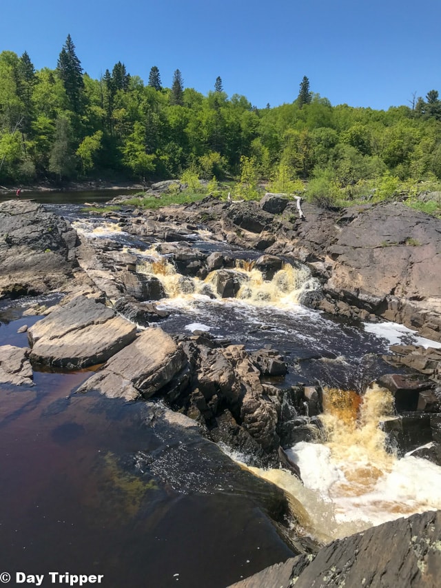 Waterfalls at Jay Cooke State Park