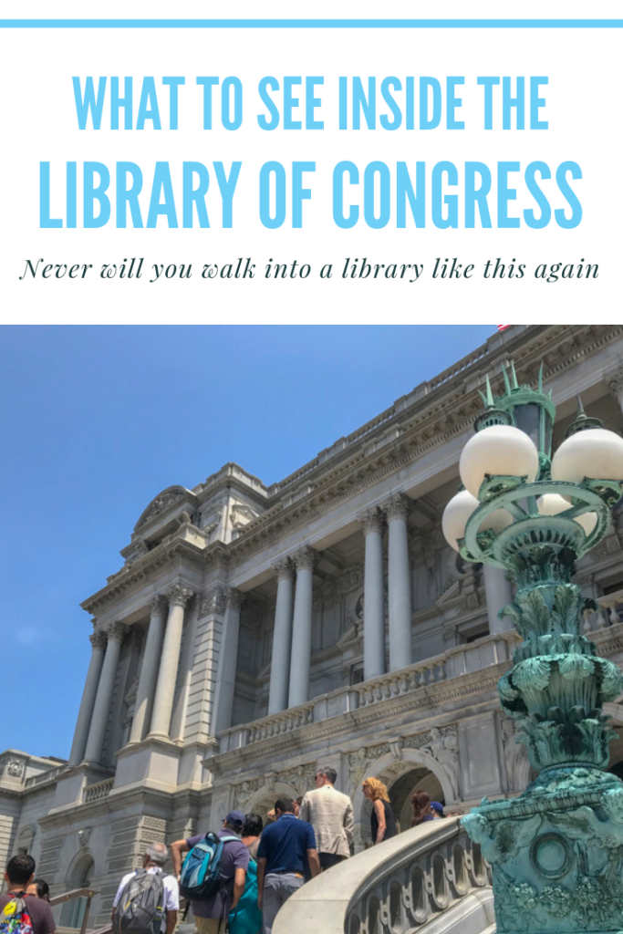 Visiting the Library of Congress in Washington DC