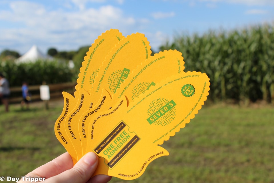 Severs Corn Maze Tickets