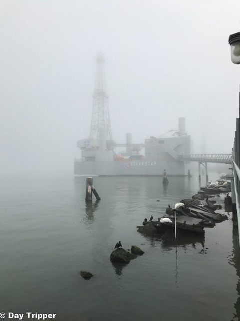 Visiting the Ocean Star Offshore Oil Rig in Galveston TX