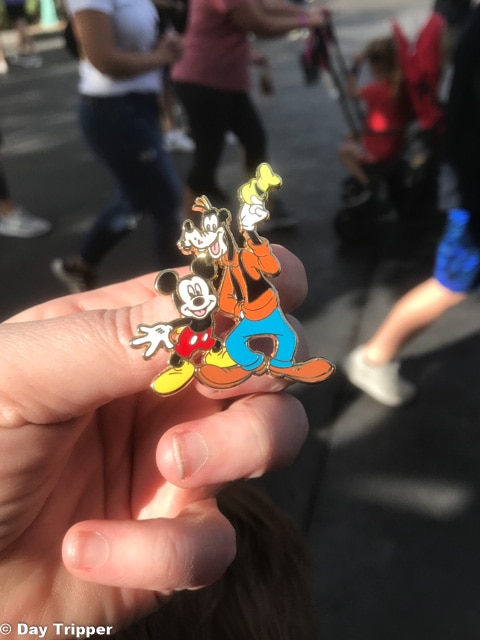 Mickey and Goofy Pin