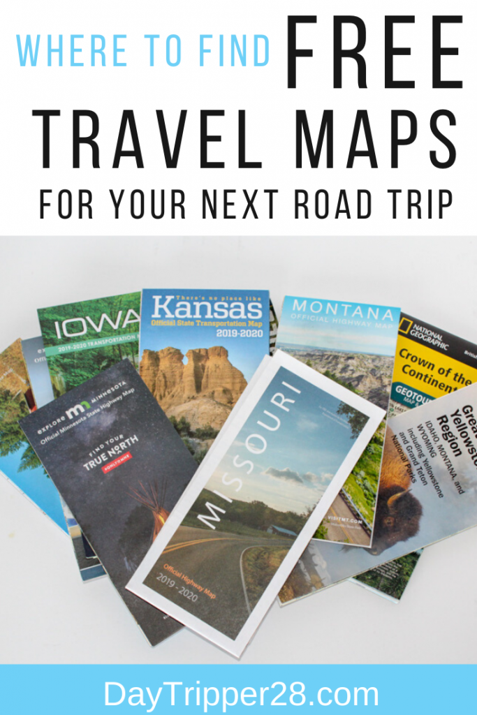 Where to get free maps for your next road trip. #planning