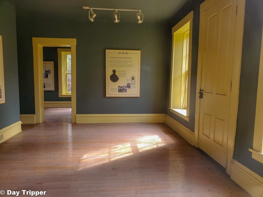 Inside the S. B. Strait House in the MN Valley State Recreation Area