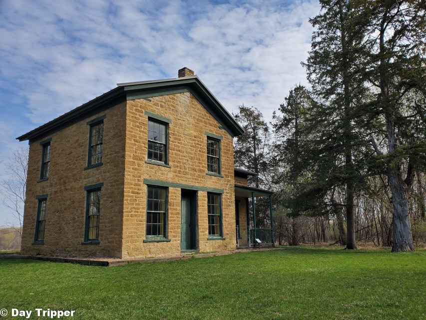 the S. B. Strait House in the MN Valley State Recreation Area