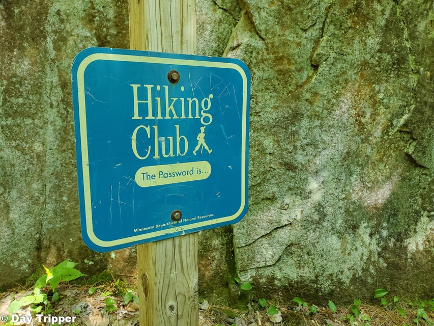 Hiking Club Sign