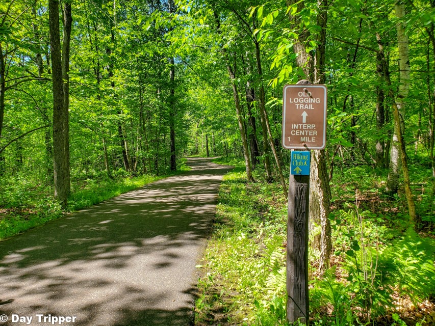 Bike Path and Hiking Club Trail at Wild River State Park