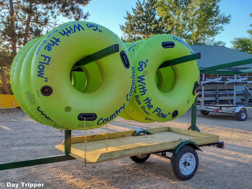 Tubing on the Rum River with Country Camping in Isanti