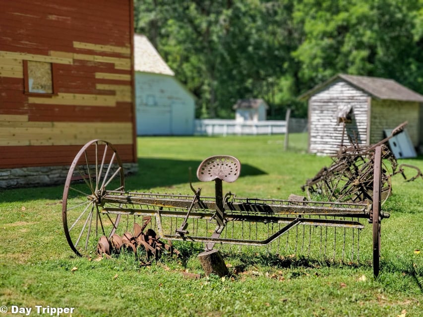 Farm Equipment in Historic Forestville
