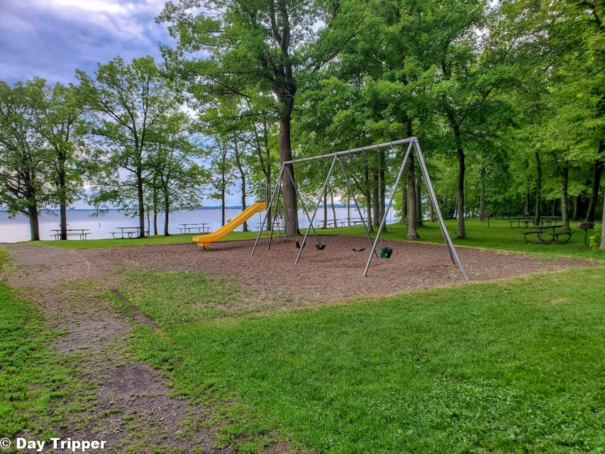 Playground at Father Henepenin State Park