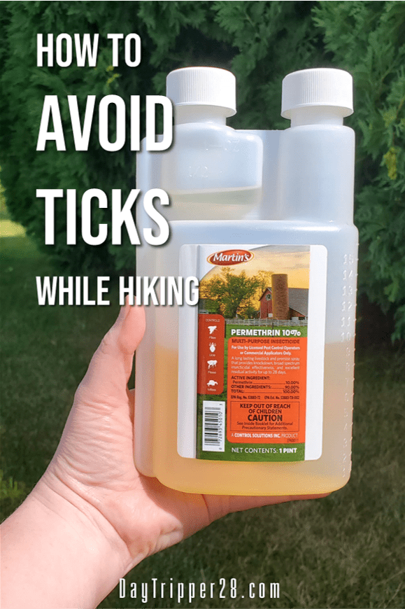 How to avoid ticks while hiking
