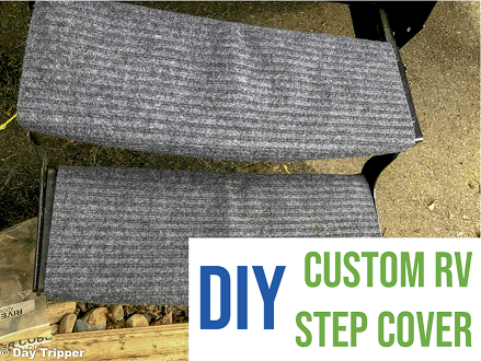 DIY RV Step Covers for $12