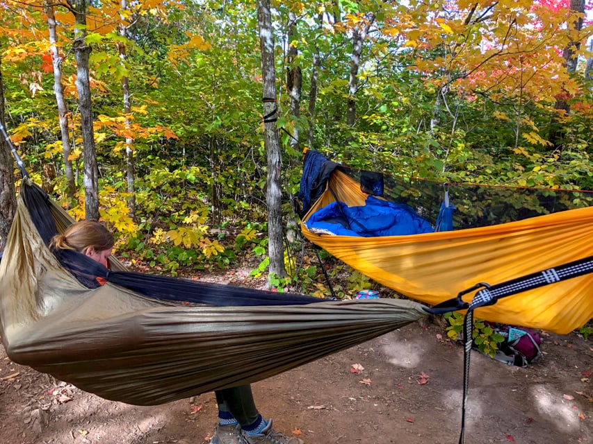 Hammock Camping on the Superior Hiking Trail