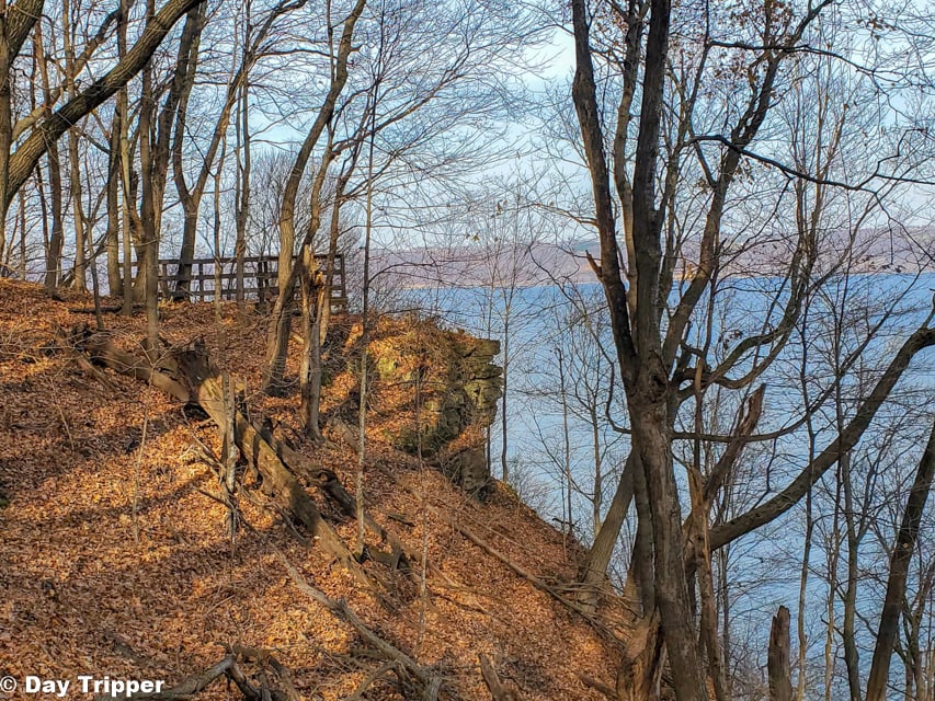 Overlook at Frontenac State Park Hiking Trail