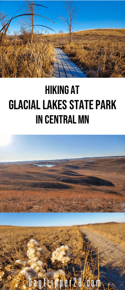 Hiking at Glacial Lakes State Park in the Fall. DayTrip | Hiking Club
