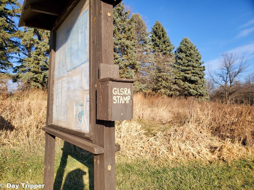 Where to find the passport stamp at greenleafe lake state park