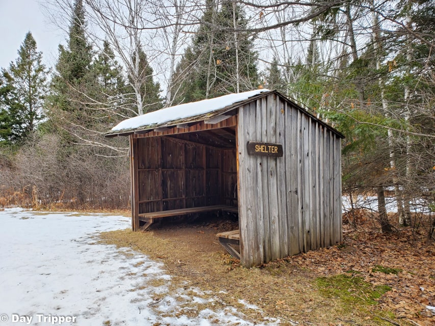 Adirondack Shelter at Moose Lake State Park