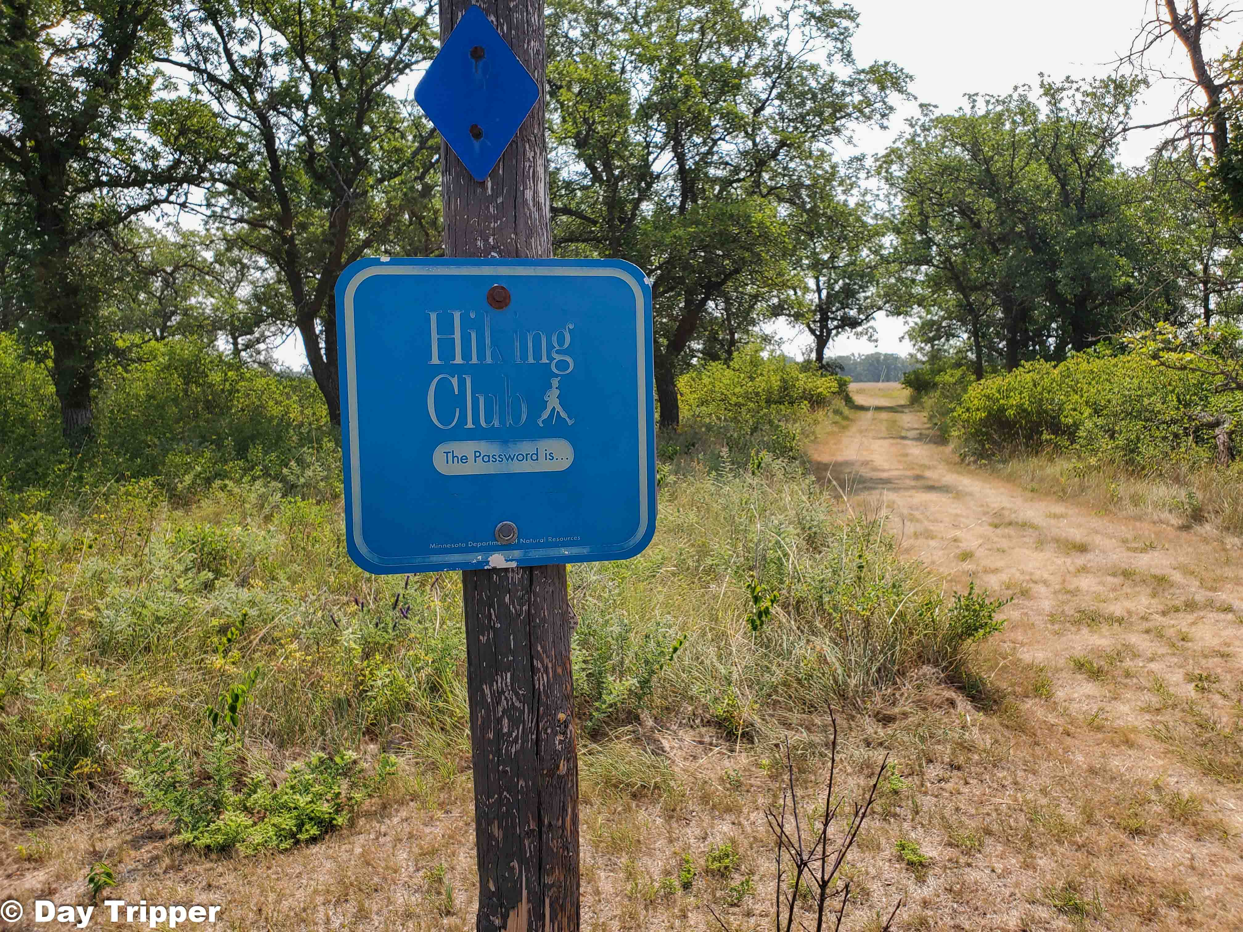 Hiking Club Trail Sign