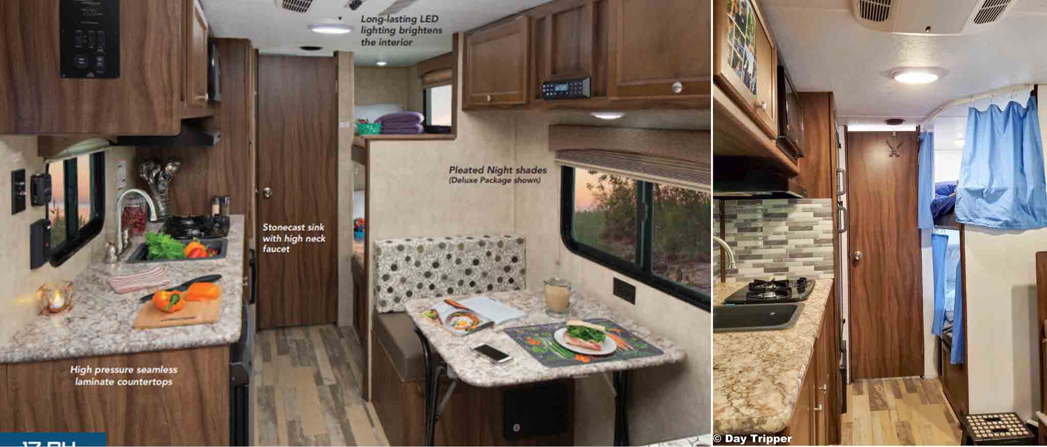 RV Upgrades Before and After