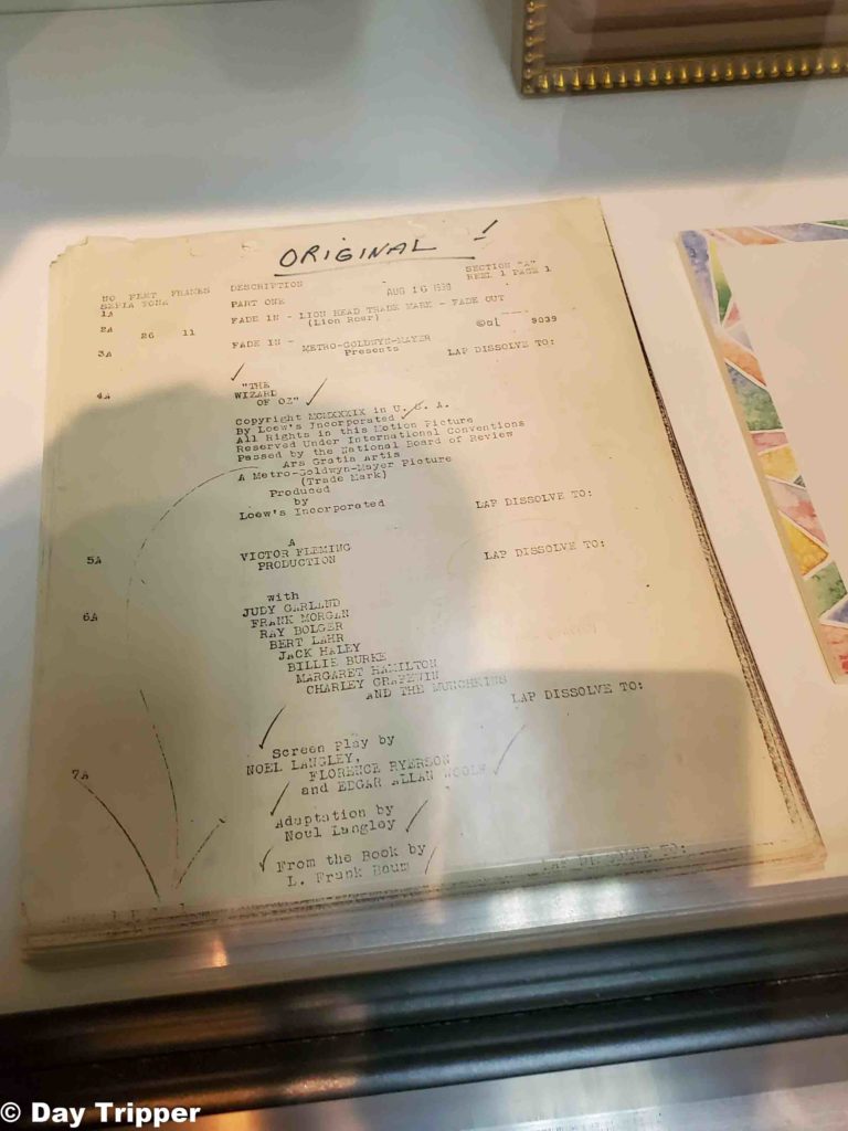 Script for the Wizard of Oz