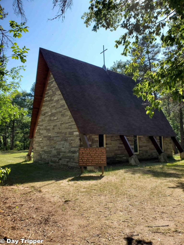 Father Pierz Chapel at Crow Wing State Park